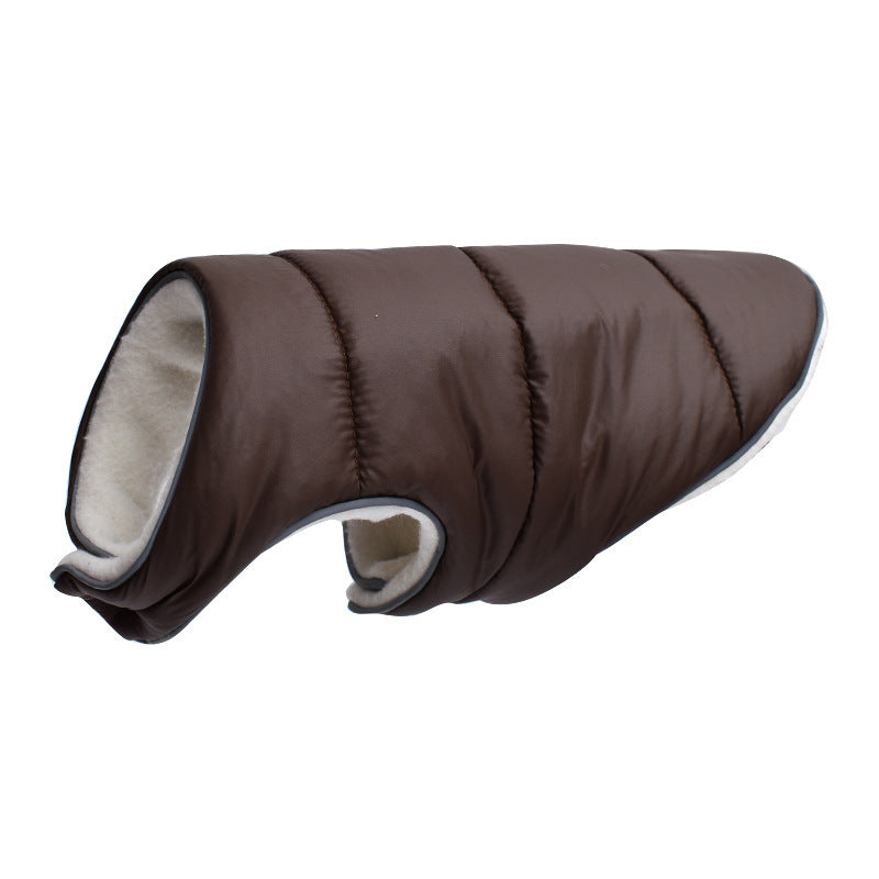 Reflective Warm Fleece Pet Jacket