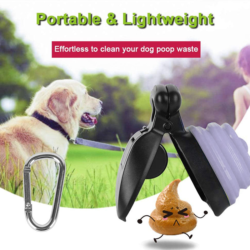 Portable Foldable Poop Scoop & Bag Dispenser