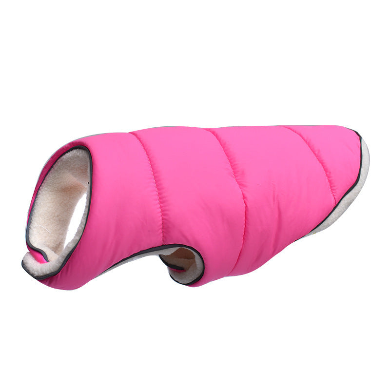 Reflective Warm Fleece Pet Jacket