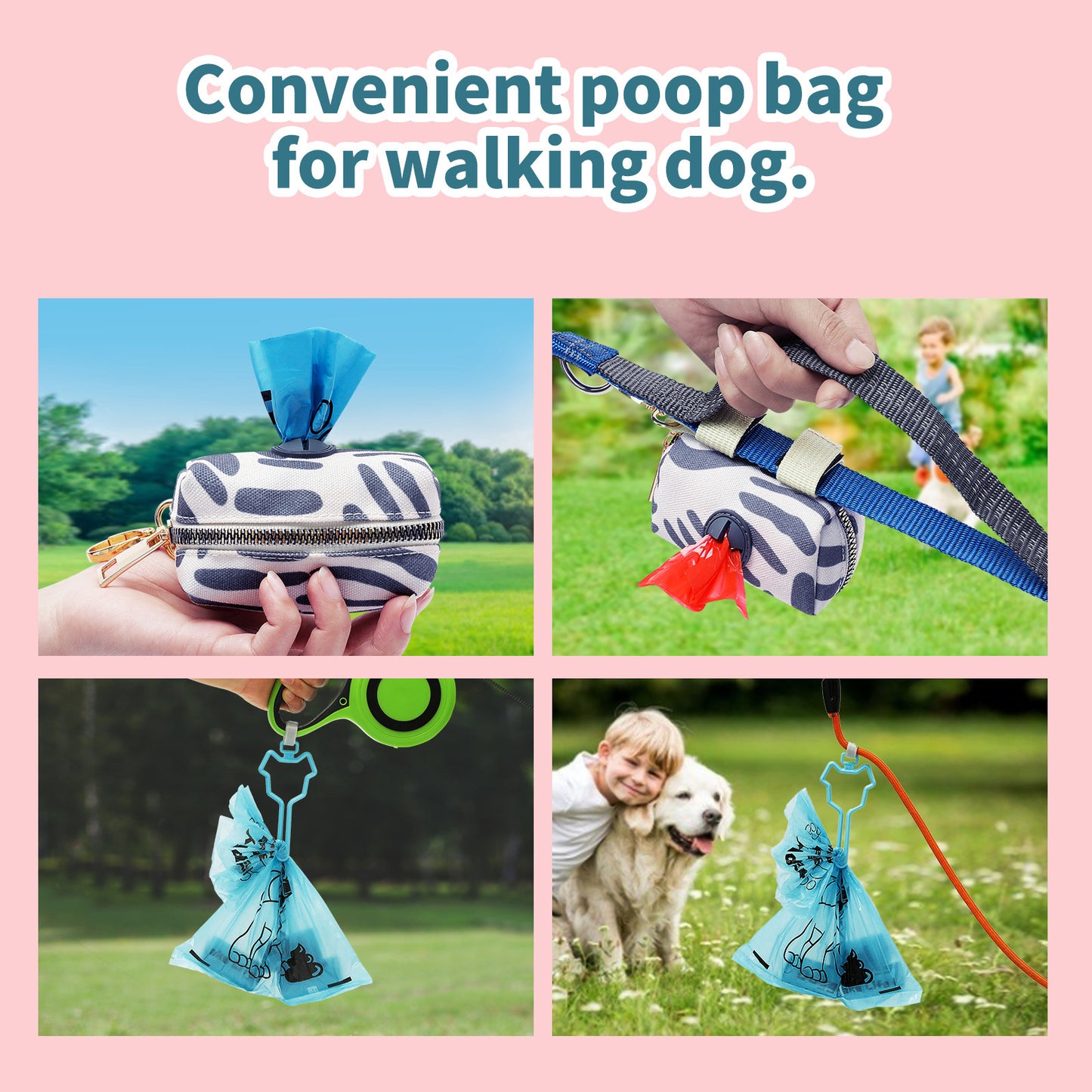 Biodegradable Lavender Scented Dog Poop Bags