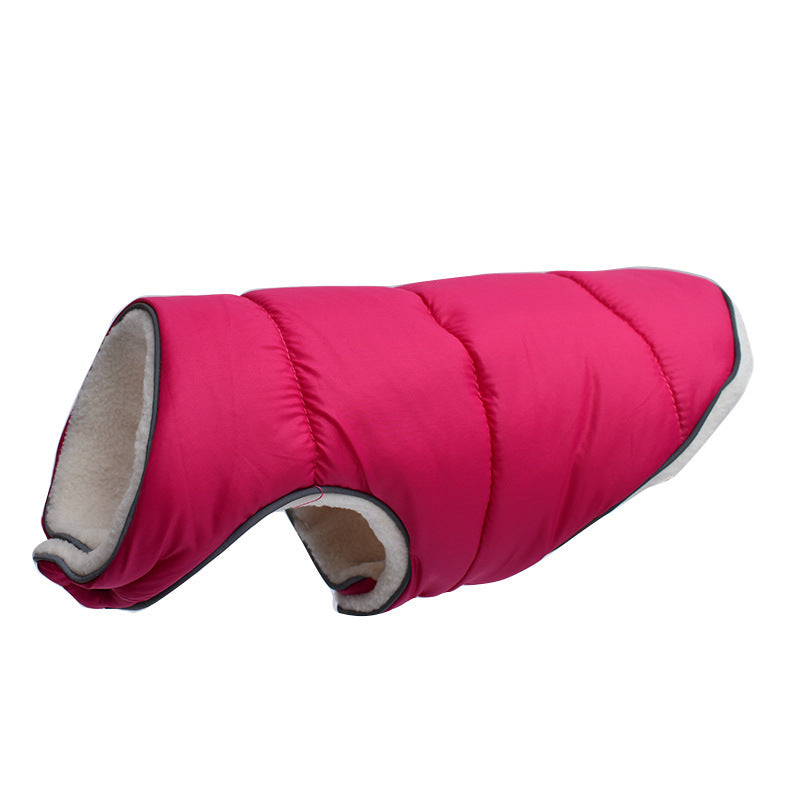 Reflective Warm Fleece Pet Jacket
