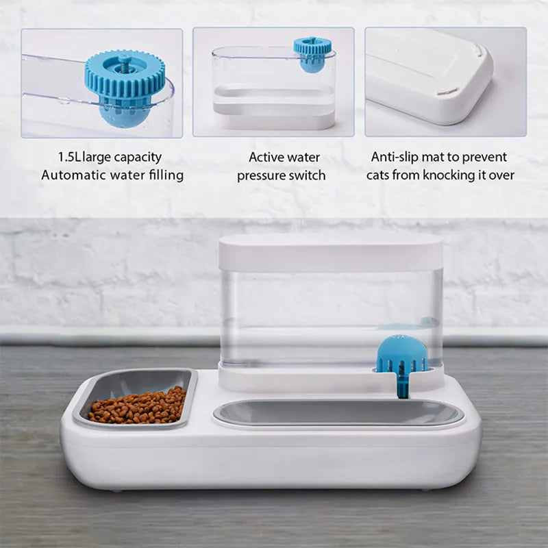 Automatic Pet Feeder & Water Dispenser