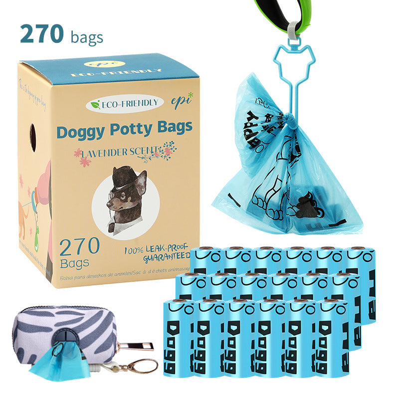 Biodegradable Lavender Scented Dog Poop Bags