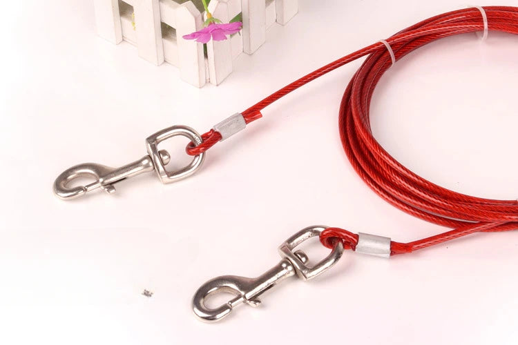 Steel Wire Dog Leash