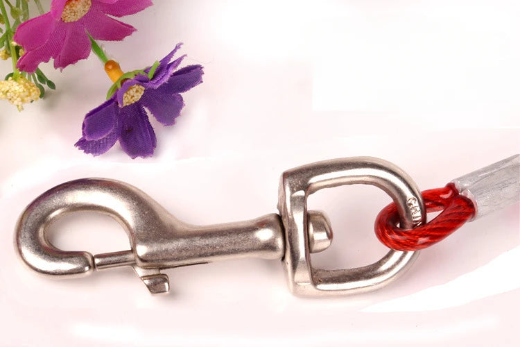 Steel Wire Dog Leash