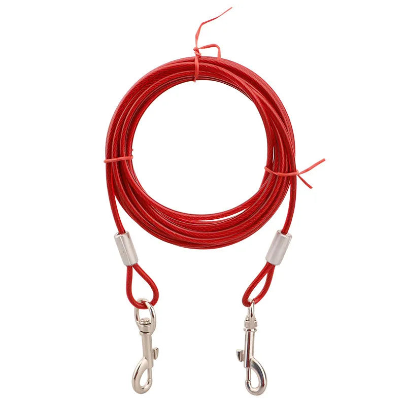 Steel Wire Dog Leash