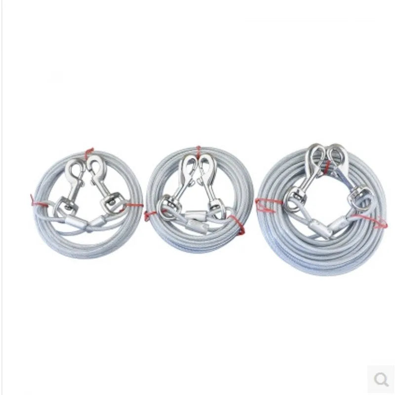 Steel Wire Dog Leash