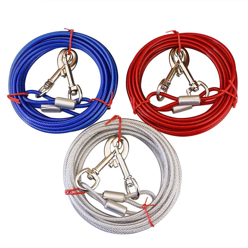Steel Wire Dog Leash