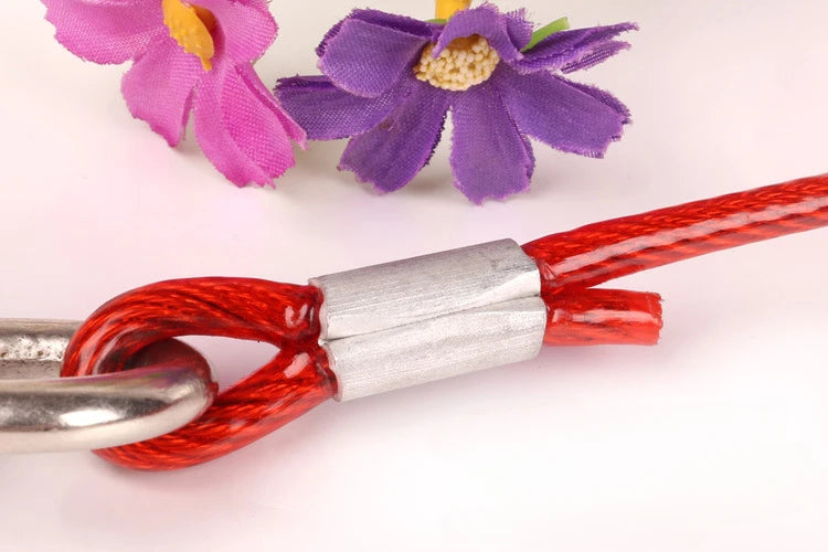 Steel Wire Dog Leash