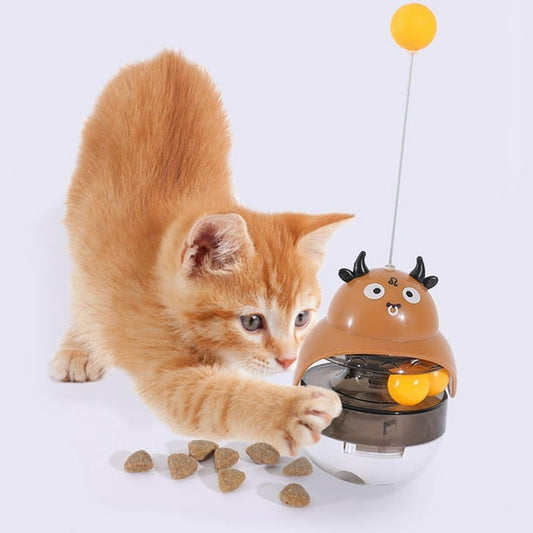 Interactive Cat Tumbler Feeder