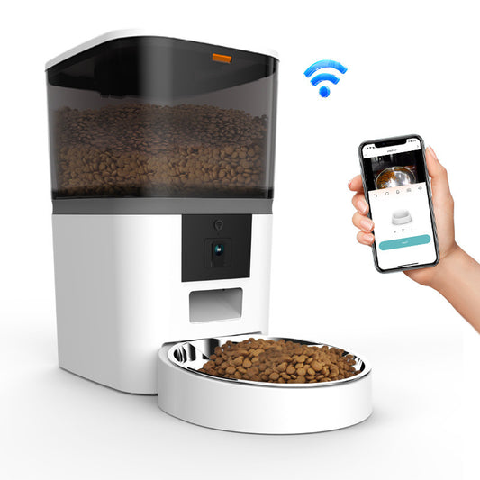 Smart Pet Feeder with Camera