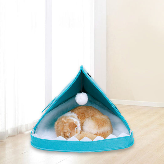 Novelty Shark-Shaped Pet Nest House