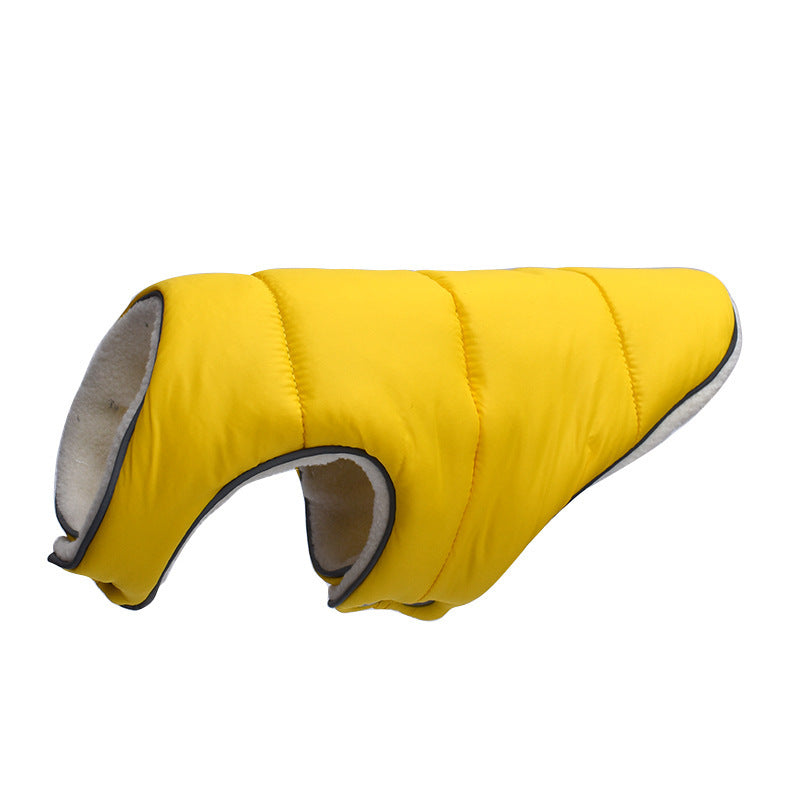 Reflective Warm Fleece Pet Jacket