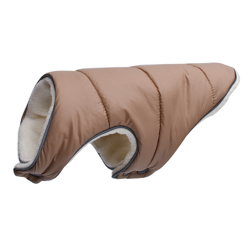 Reflective Warm Fleece Pet Jacket
