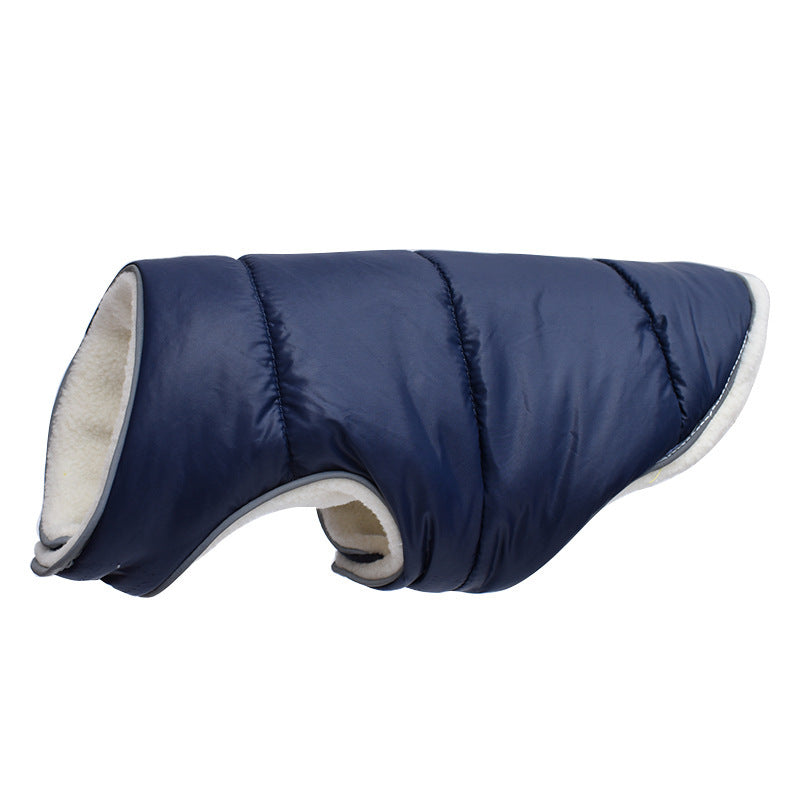Reflective Warm Fleece Pet Jacket
