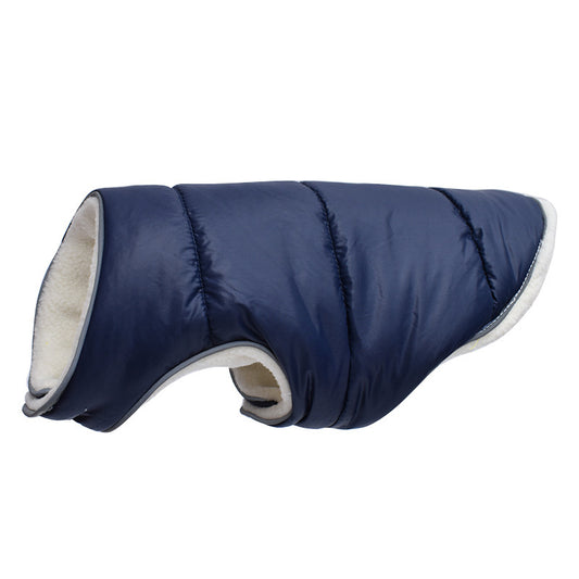 Reflective Warm Fleece Pet Jacket