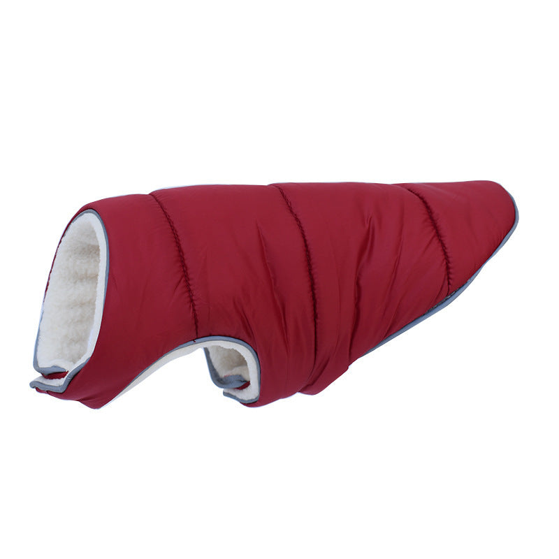 Reflective Warm Fleece Pet Jacket