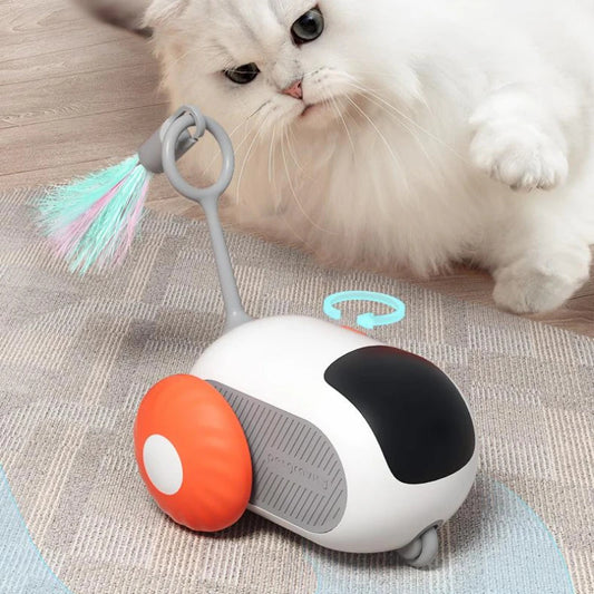 Remote Control Interactive Cat Car Toy - USB