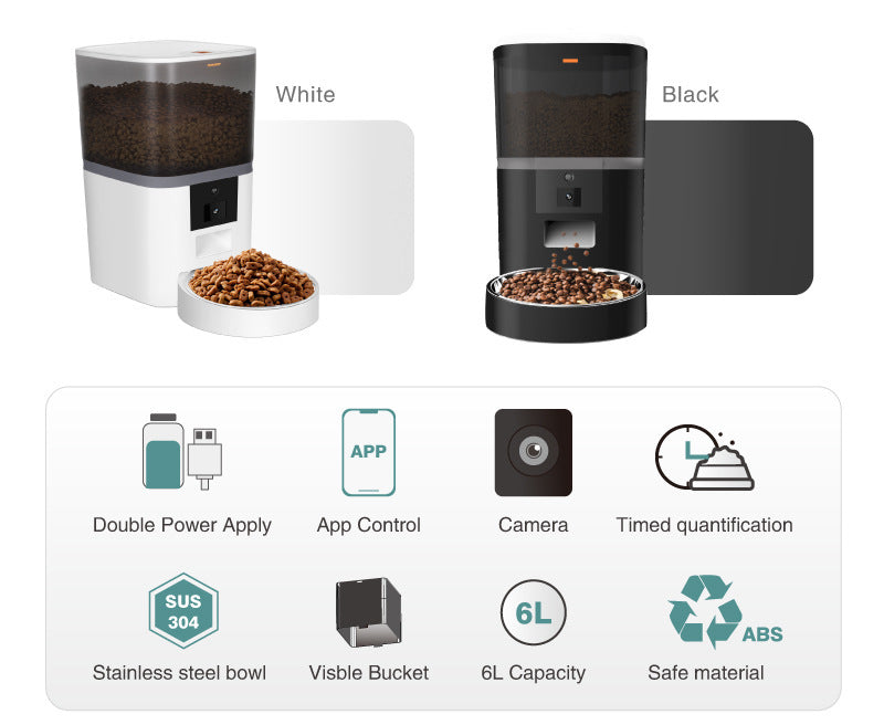 Smart Pet Feeder with Camera