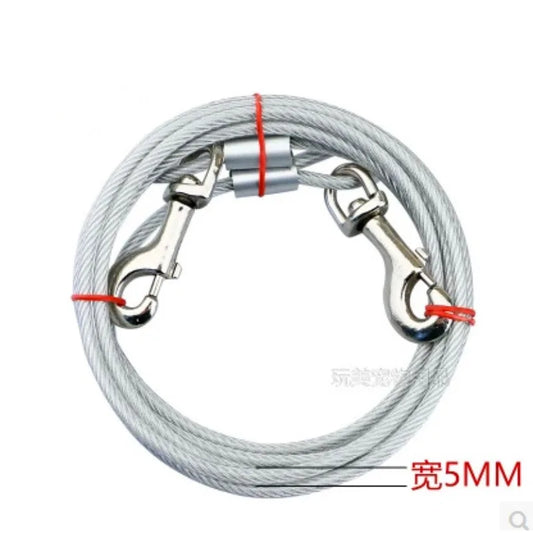 Steel Wire Dog Leash