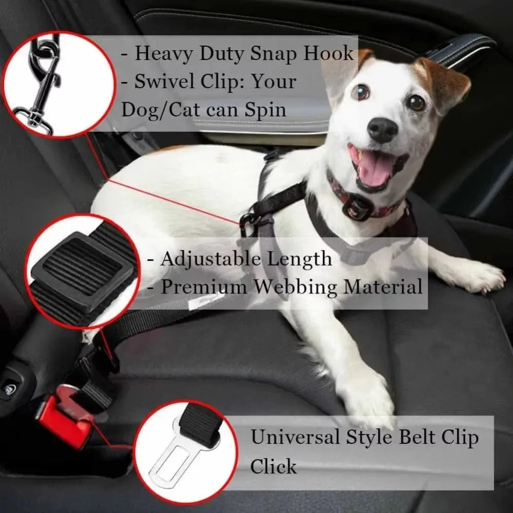 Pet Adjustable Car Seat Belt
