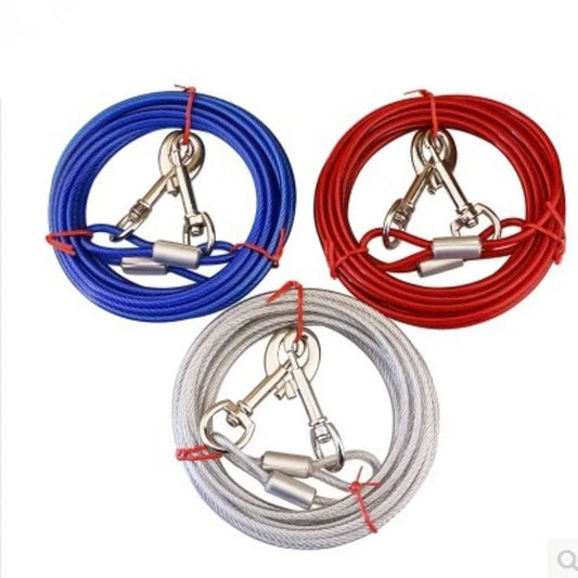 Steel Wire Dog Leash
