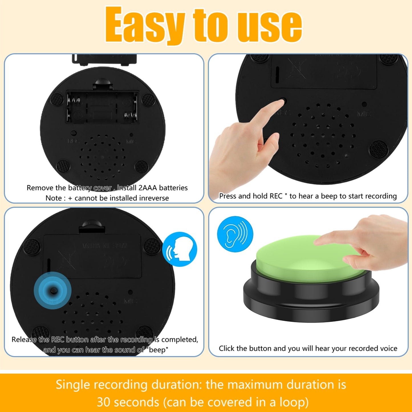 Pet Talking Button
